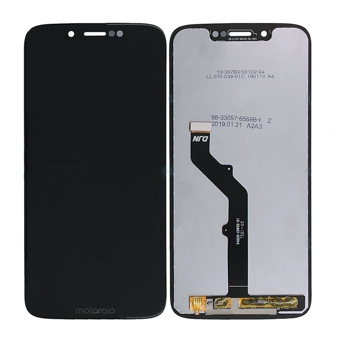 OEM Οθόνη LCD με Μηχανισμό Αφής για Motorola Moto G7 Play Xt1952 - Χρώμα: Μαύρο