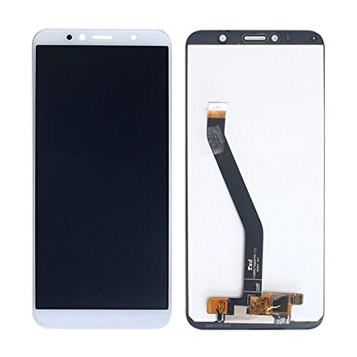 Οθόνη LCD με Μηχανισμό Αφής για Huawei Y6 2018 / Y6 Prime 2018 / Honor 7A - Χρώμα: Λευκό