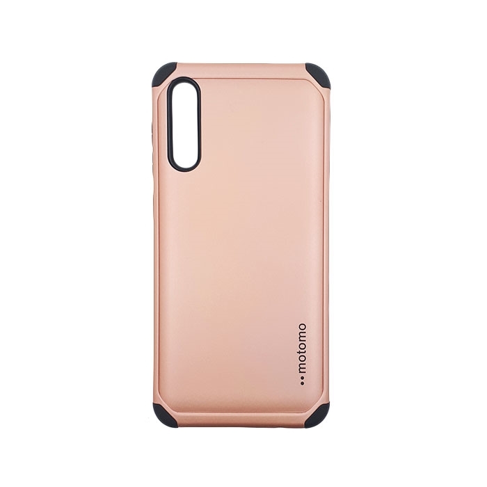 Θήκη Motomo Tough Armor για Samsung A505F Galaxy A50 - Χρώμα: Χρυσό Ροζ