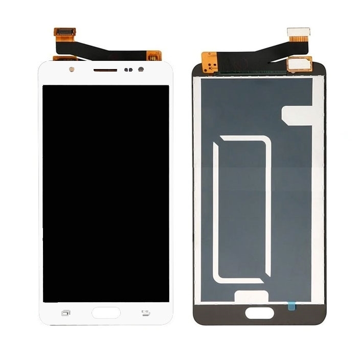 Οθόνη LCD με Μηχανισμό Αφής Assembly για Samsung Galaxy J7 Max G615F - Χρώμα: Λευκό
