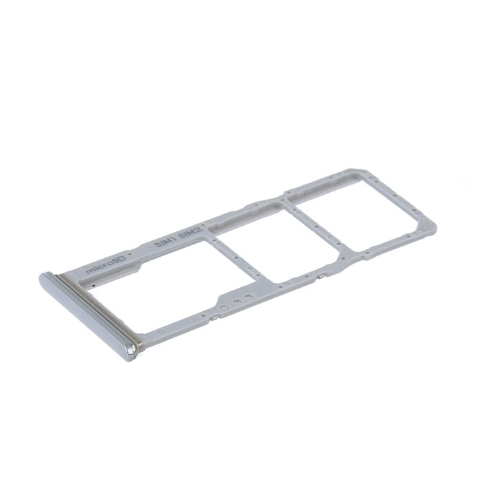 Υποδοχή Κάρτας Dual SIM και SD (SIM Tray) για Samsung Galaxy A70 A705F - Χρώμα: Ασημί