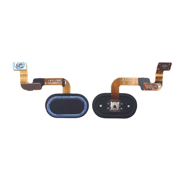 Καλωδιοταινία Κεντρικού Κουμπιού / Home Button Flex για Meizu M6 Note - Χρώμα: Μαύρο