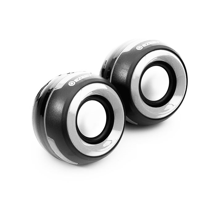 Ηχεία Ezeey Q5 Multimedia Speakers - Χρώμα: Μαύρο - Ασημί
