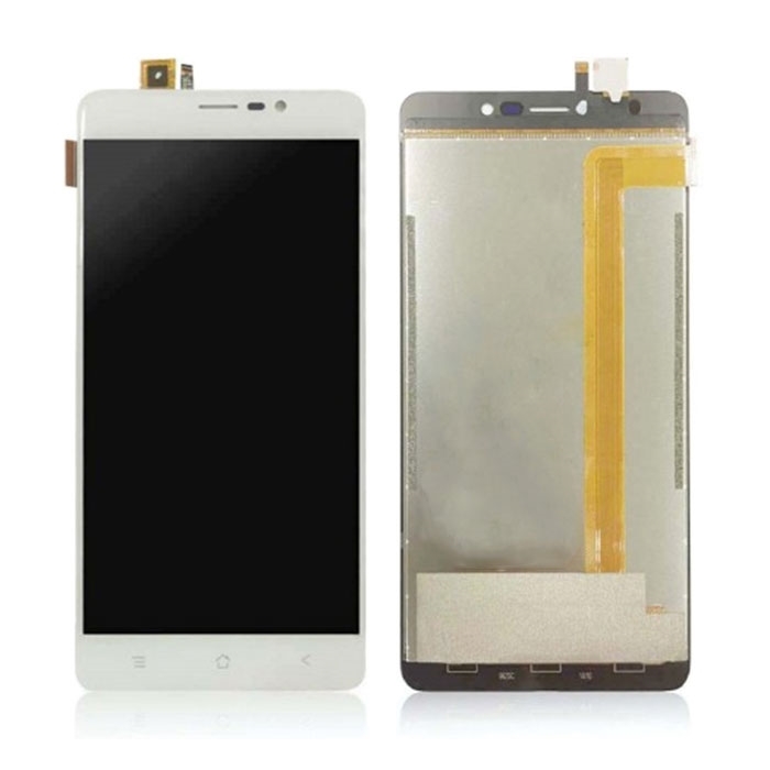 OEM Οθόνη LCD με Μηχανισμό Αφής για Blackview A8 Max - Χρώμα: Λευκό