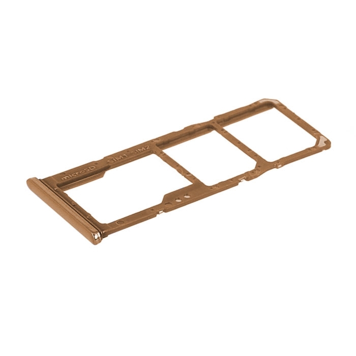 Υποδοχή Κάρτας Dual SIM και SD (SIM Tray) για Samsung Galaxy A20 A205G /A30 A305F /A50 A505F - Χρώμα: Χρυσό