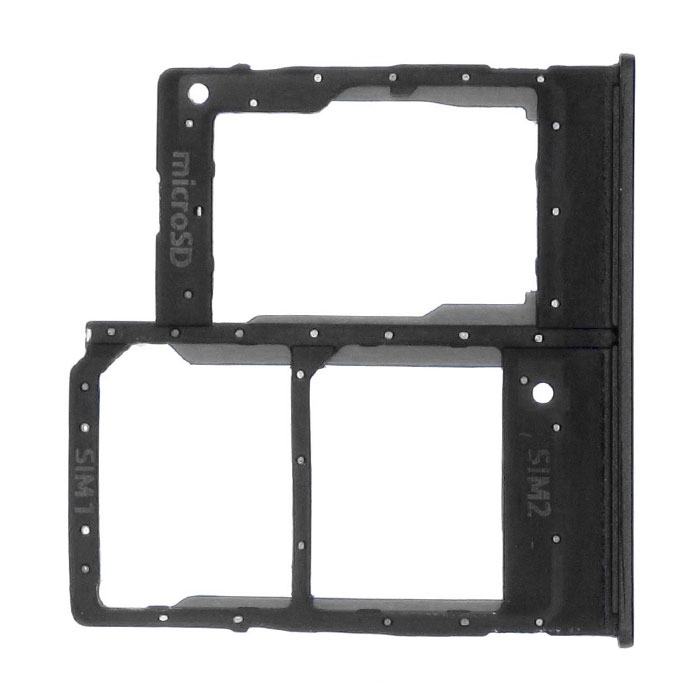 Υποδοχή Κάρτας Dual SIM και SD (SIM Tray) για Samsung Galaxy A20e A202 - Χρώμα: Μαύρο
