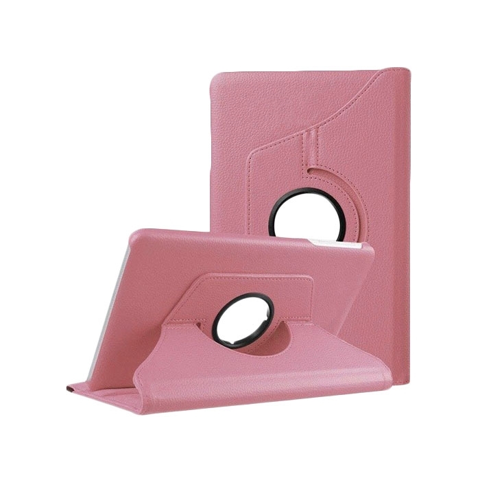 Θήκη Rotating 360 Stand with Pencil Case για Apple iPad 2/3/4 - Χρώμα: Χρυσό Ροζ
