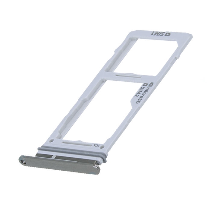 Υποδοχή Κάρτας Dual SIM και SD (SIM Tray) για Samsung Galaxy S10 SM-G973F / S10 Plus SM-G975 - Χρώμα: Μαύρο