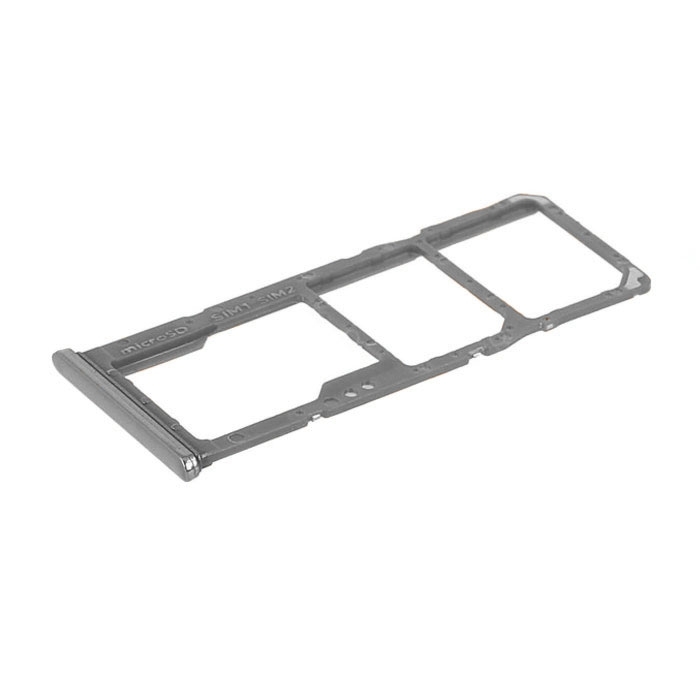 Υποδοχή Κάρτας Dual SIM και SD (SIM Tray) για Samsung Galaxy A20 A205G /A30 A305F /A50 A505F - Χρώμα: Ασημί