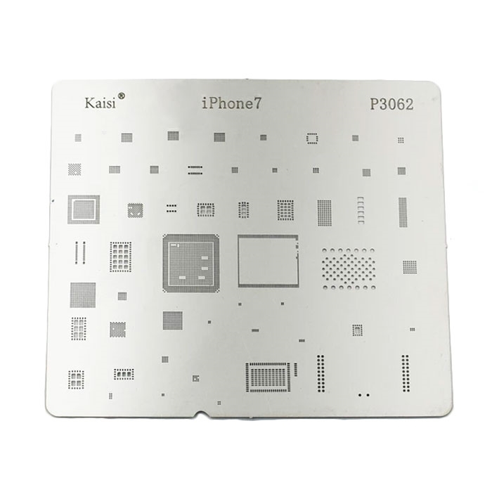 BGA Stencil P3062 Kaisi για επισκευή ολοκληρωμένων ic για iPhone 7