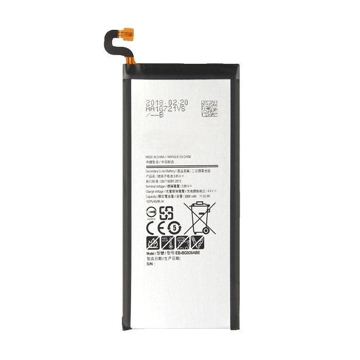 Μπαταρία Συμβατή με Samsung G928F Galaxy S6 Edge Plus (EB-BG928ABE) - 3000 mAh