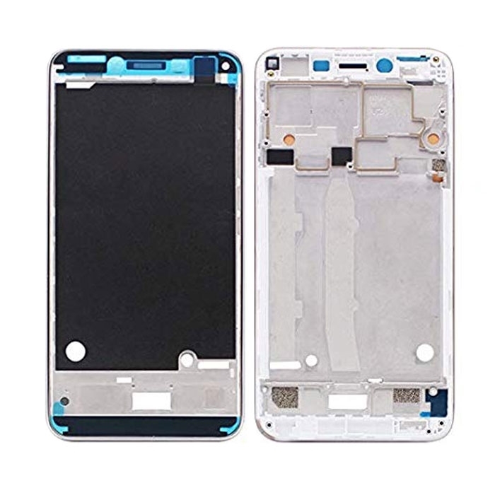 Μπροστινό Πλαίσιο Οθόνης LCD Front Frame για Lenovo Vibe K5 Plus A6020 - Χρώμα: Λευκό