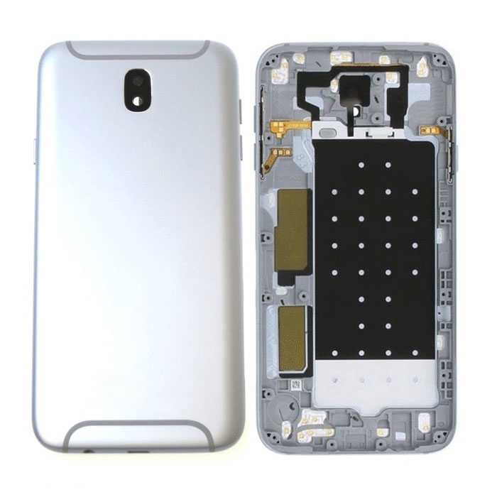 Πίσω Καπάκι για Samsung Galaxy J7 2017 J730F - Χρώμα: Ασημί