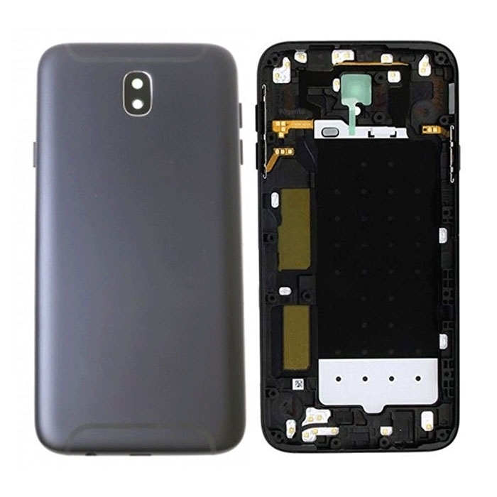 Πίσω Καπάκι για Samsung Galaxy J7 2017 J730F - Χρώμα: Μαύρο