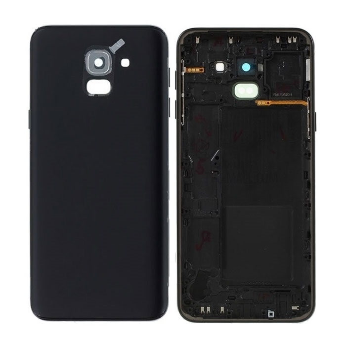 Πίσω Καπάκι για Samsung Galaxy J6 2018 J600F - Χρώμα: Μαύρο