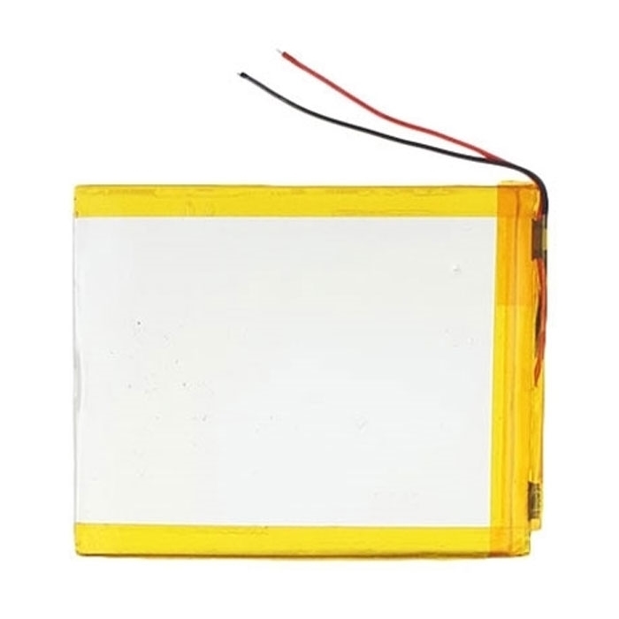 Μπαταρία Universal 9x7 cm με 2 Καλώδια - 4000 mAh