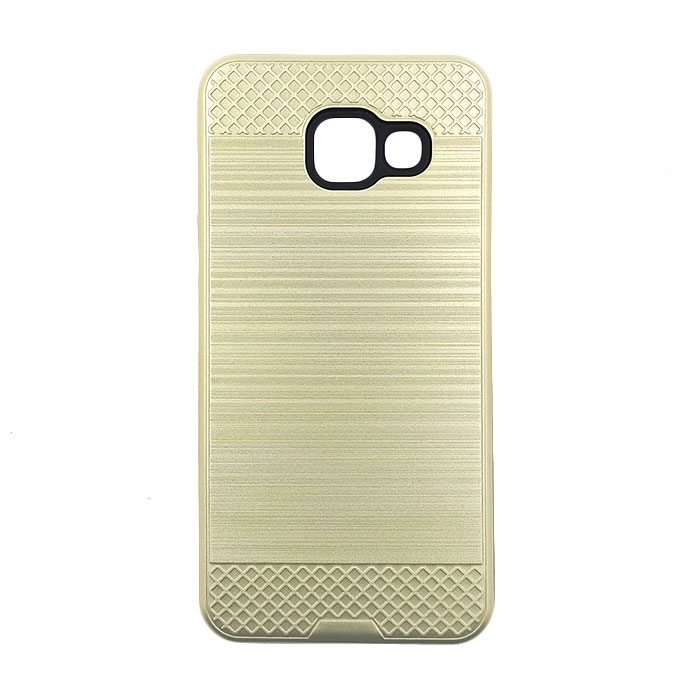 Θήκη Πλάτης Tough Brushed Cover για Samsung A310F Galaxy A3 2016 - Χρώμα: Χρυσό