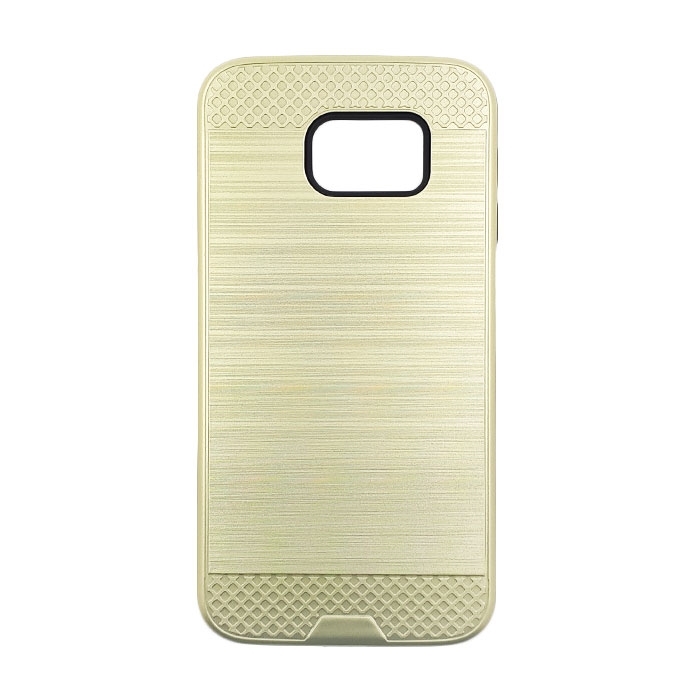 Θήκη Πλάτης Tough Brushed Cover για Samsung G920F Galaxy S6 - Χρώμα: Χρυσό