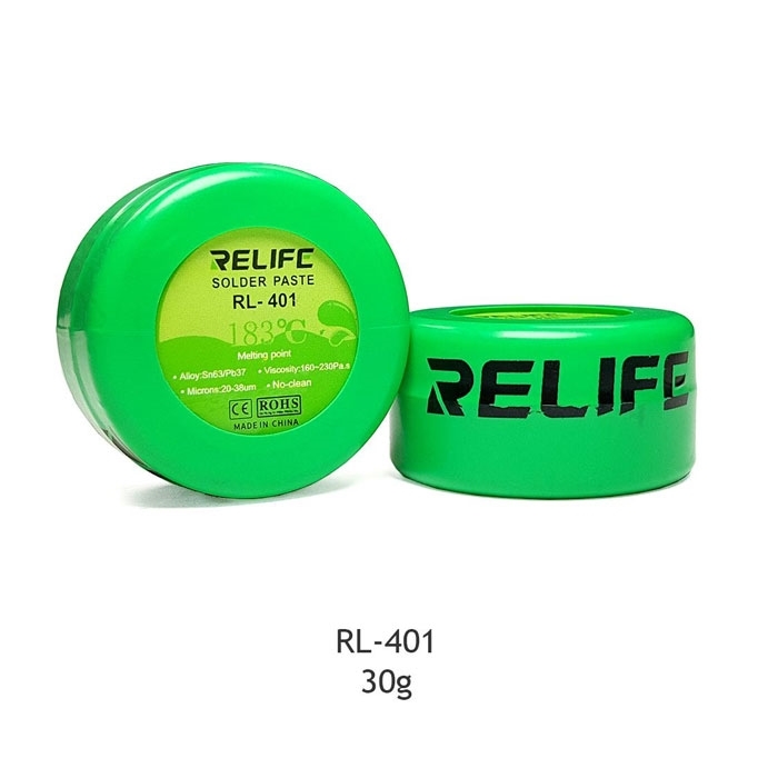 RELIFE RL-401 30g Πάστα Συγκόλλησης με Μόλυβδο / Soldering Paste 30g
