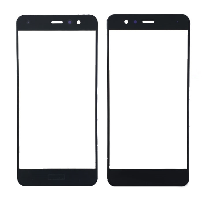 Τζαμάκι Οθόνης Lens για Huawei P10 Lite - Χρώμα: Μαύρο