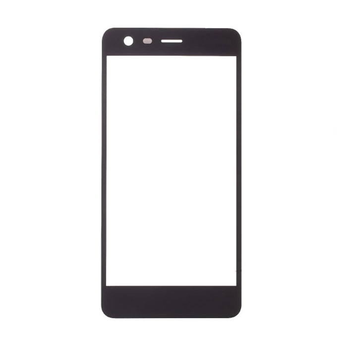 Τζαμάκι Οθόνης Lens για Nokia 2 - Χρώμα: Μαύρο