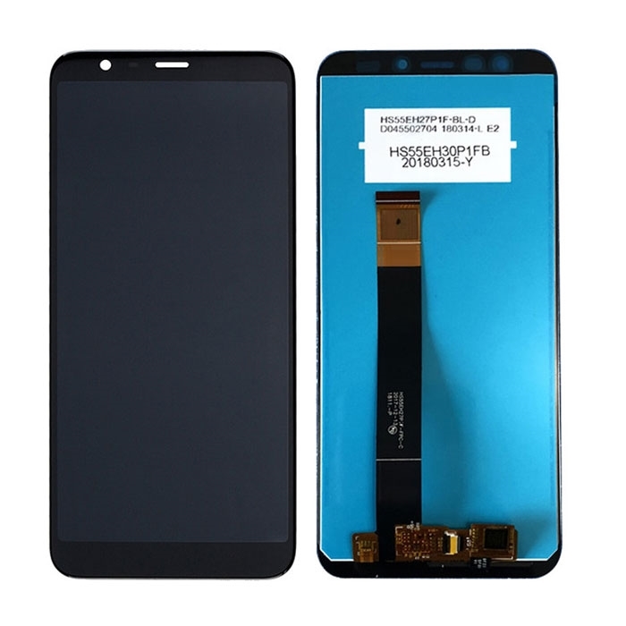 Οθόνη LCD με Μηχανισμό Αφής για Meizu M8C - Χρώμα: Μαύρο