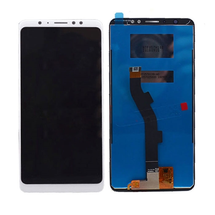 OEM Οθόνη LCD με Μηχανισμό Αφής για Meizu M8 - Χρώμα: Λευκό