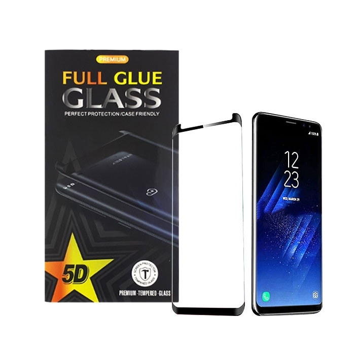 Προστασία Οθόνης Premium 5D Edge Glue Tempered Glass για Samsung Galaxy N975F Note 10 Plus - Χρώμα: Μαύρο