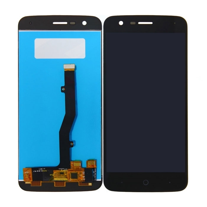 OEM Οθόνη LCD με Μηχανισμό Αφής για ZTE Blade V8 Lite - Χρώμα: Μαύρο