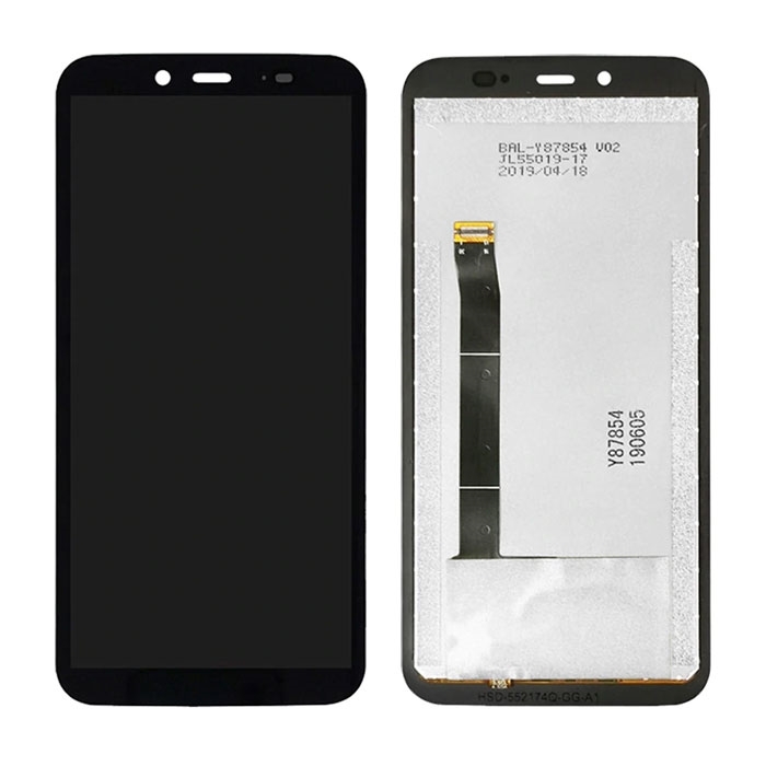 Οθόνη LCD με Μηχανισμό Αφής για Blackview BV5500 / Pro - Χρώμα: Μαύρο