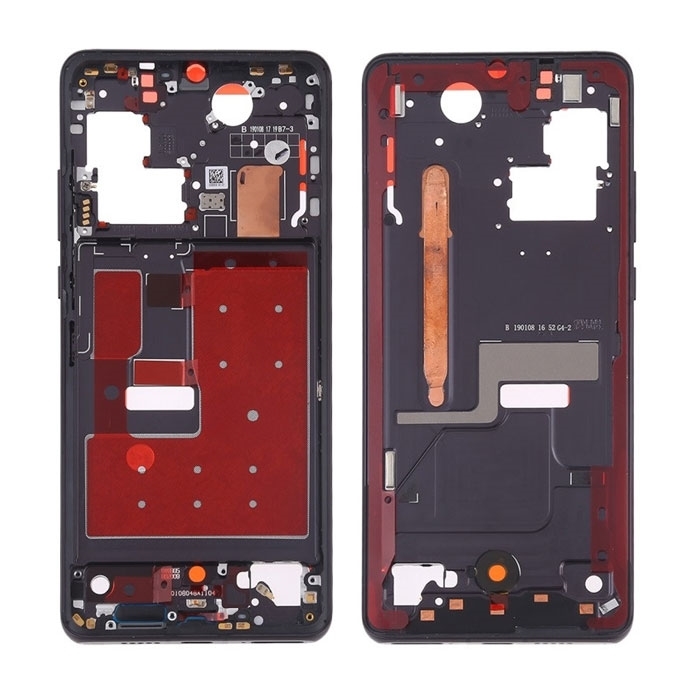 Μεσαίο Πλαίσιο Middle Frame για Huawei P30 Pro - Χρώμα: Μαύρο