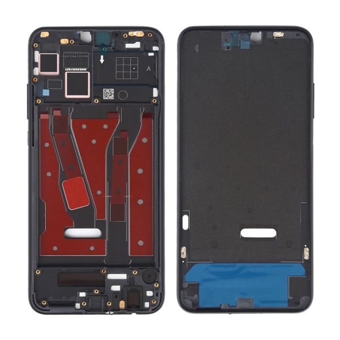 Μεσαίο Πλαίσιο Middle Frame για Huawei Honor 8X - Χρώμα: Μαύρο