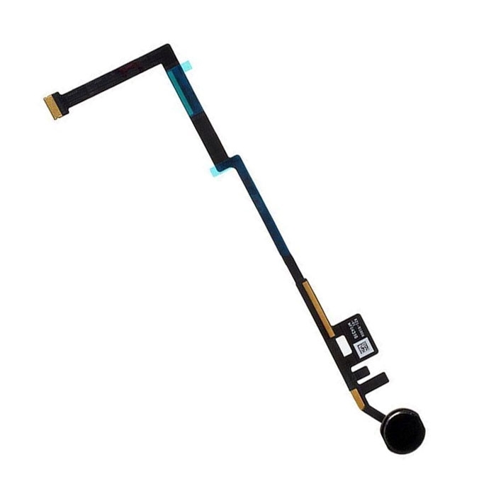 Καλωδιοταινία Κεντρικού Κουμπιού / Home Button Flex για iPad 5 /iPad 6 - Χρώμα: Μαύρο