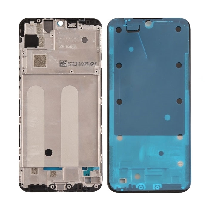 Μπροστινό Πλαίσιο Οθόνης Front LCD Frame για Xiaomi Mi Play - Χρώμα: Μαύρο