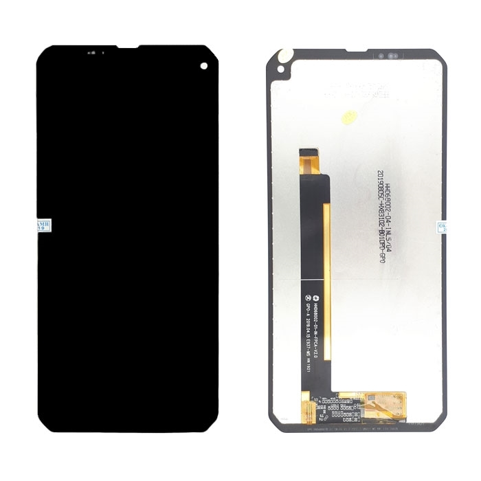 OEM Οθόνη LCD με Μηχανισμό Αφής για Blackview BV6100 - Χρώμα: Μαύρο