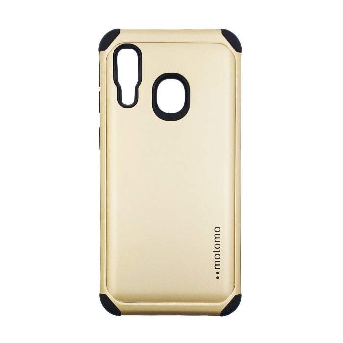 Θήκη Motomo Tough Armor για Samsung A405F Galaxy A40 - Χρώμα: Χρυσό