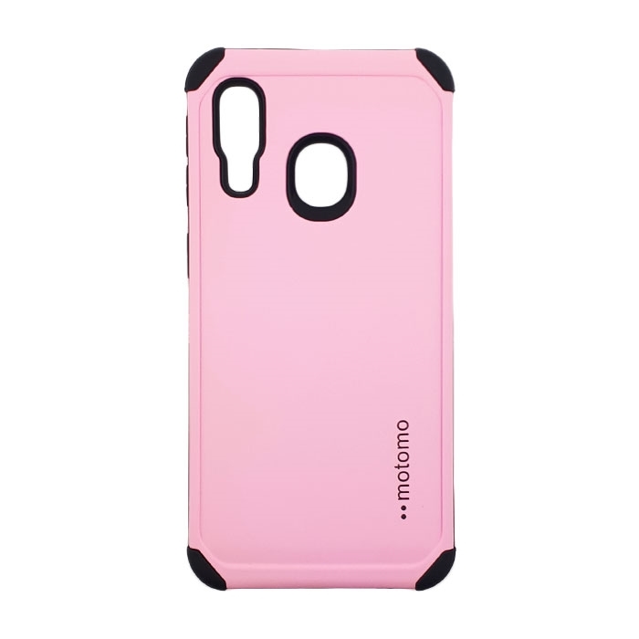 Θήκη Motomo Tough Armor για Samsung A405F Galaxy A40 - Χρώμα: Ροζ