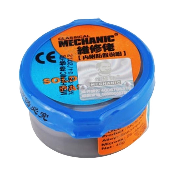 MECHANIC Πάστα Συγκόλλησης με Μόλυβδο / Soldering Paste 30gr XG40