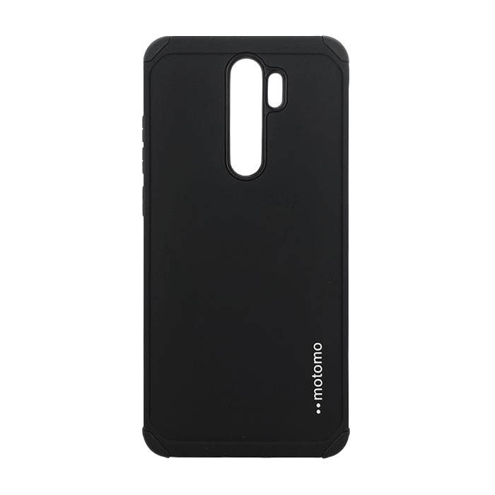 Θήκη Motomo Tough Armor για Xiaomi Redmi Note 8 Pro - Χρώμα: Μαύρο