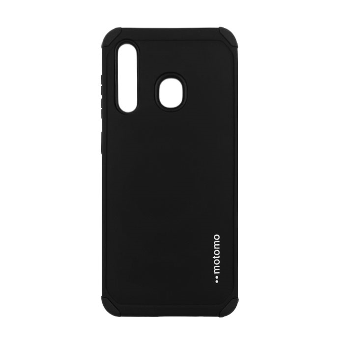 Θήκη Motomo Tough Armor για Samsung A205F Galaxy A20/A305F Galaxy A30 - Χρώμα: Μαύρο