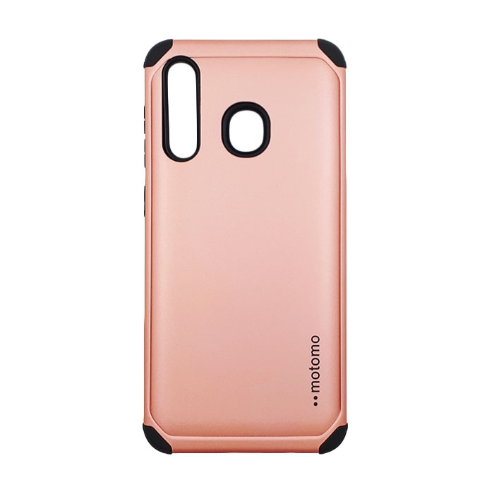 Θήκη Motomo Tough Armor για Samsung A205F Galaxy A20/A305F Galaxy A30 - Χρώμα: Χρυσό Ροζ