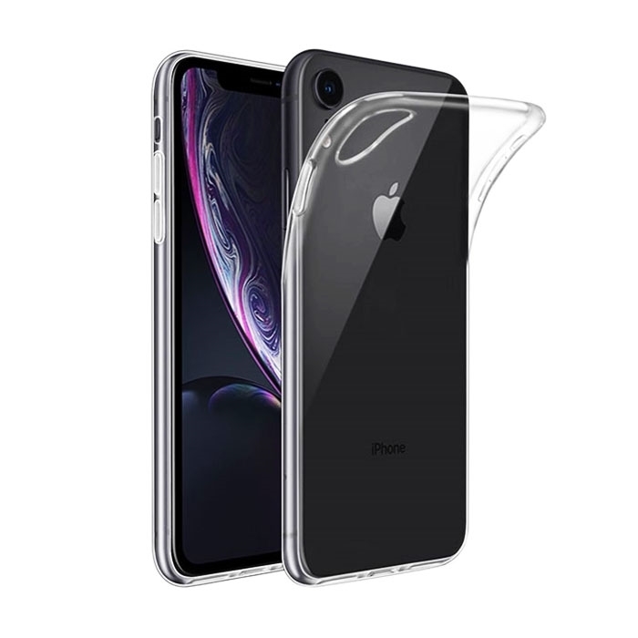 Θήκη Πλάτης Σιλικόνης για Apple iPhone XR - Χρώμα: Διάφανο