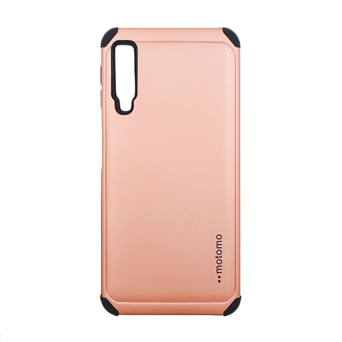 Θήκη Motomo Tough Armor για Samsung A750F Galaxy A7 2018 - Χρώμα: Χρυσό Ροζ