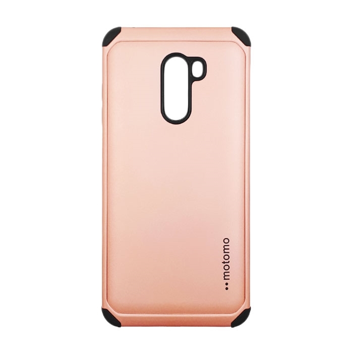 Θήκη Motomo Tough Armor για Xiaomi Pocophone F1 - Χρώμα: Χρυσό Ροζ