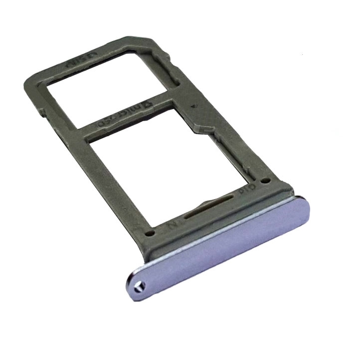 Υποδοχή Κάρτας Single SIM και SD (SIM Tray) για Samsung Galaxy Note 8 N950F - Χρώμα: Γκρι Ορχιδέας