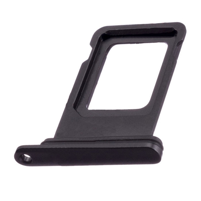 Υποδοχή Κάρτας Single SIM Tray για Apple iPhone 11 - Χρώμα: Μαύρο