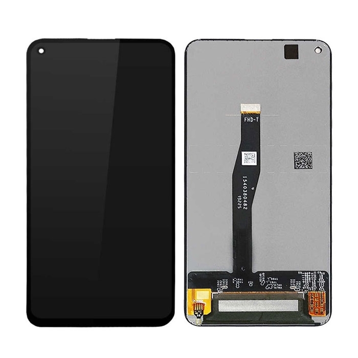 OEM Οθόνη LCD με Μηχανισμό Αφής για Huawei Nova 5T / Honor 20 - Χρώμα: Μαύρο