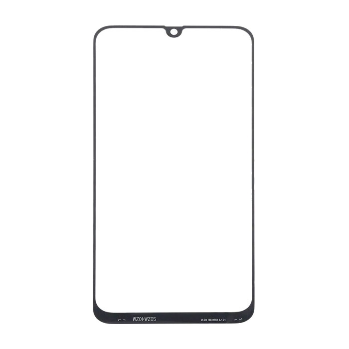 Τζαμάκι οθόνης Lens για Samsung Galaxy A30 SM-A305 - Χρώμα: Μαύρο