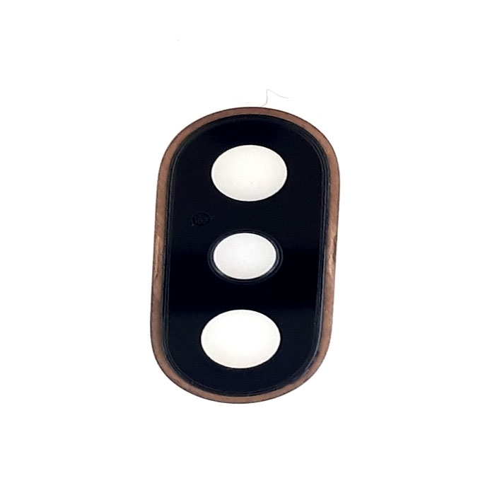 Τζαμάκι κάμερας (camera lens) με Πλαίσιο για Apple iPhone XS / XS Max - Χρώμα: Χρυσό