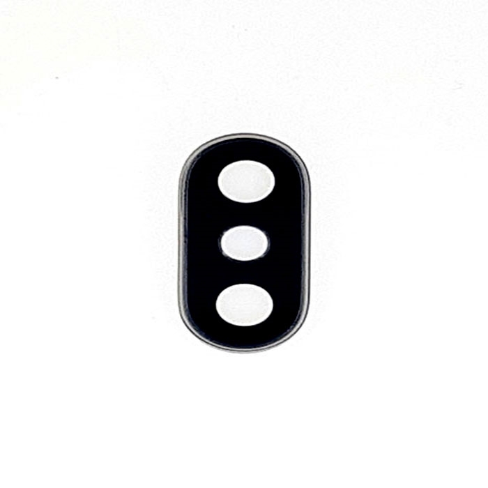 Τζαμάκι κάμερας (camera lens) με Πλαίσιο για Apple iPhone XS / XS Max - Χρώμα: Ασημί
